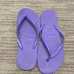Haviana Purple Sandals like New condition
